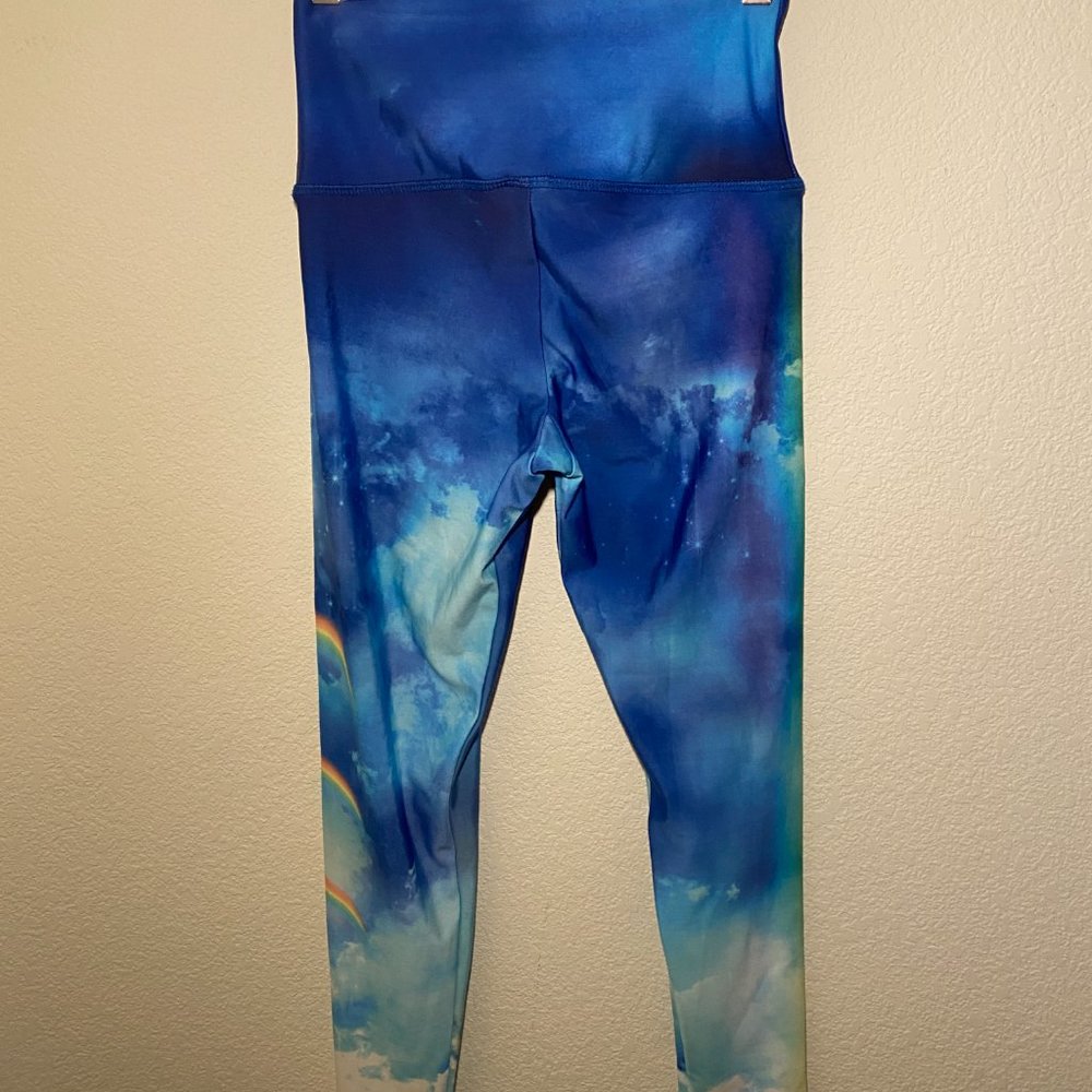 Onzie Rainbow Cloud High Basic Midi Legging Nwot - image 6